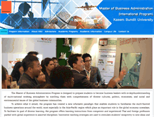 Tablet Screenshot of mba.ip.kbu.ac.th
